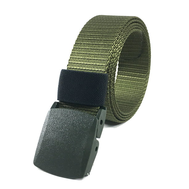 Canvas Luxury Belts For Men Automatic Buckles Belts Army Tactics Design Men Belt Male Strap 